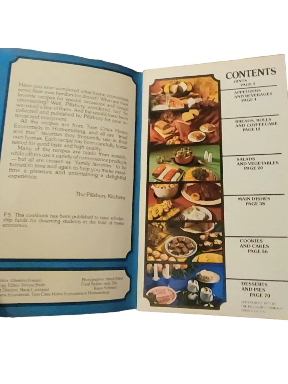 Vintage 70s Cookbook Lot Pillsbury Recipe Cook Book Kitchen Retro Home Decor Fun